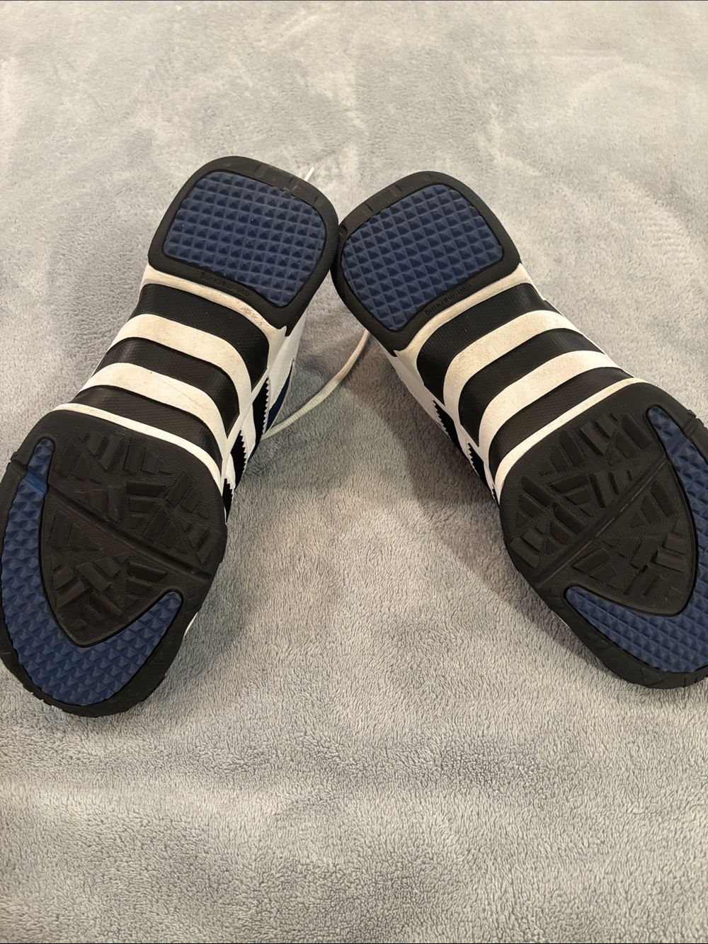 adidas Men’s Navy Black White Athletic Trainers - Picture 5 of 8